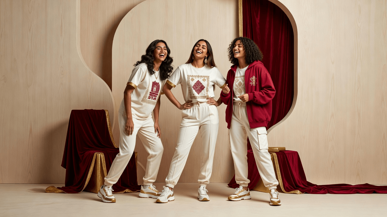 Wear Your Legacy — Gen Z models in customized Sampada outfits